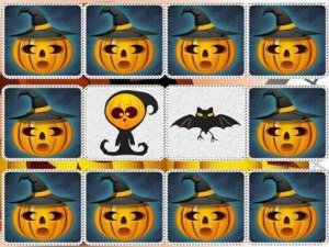 Memory Kids Halloween Game Online