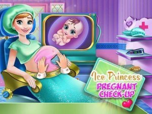 Ice Princess Pregnant Check Up Online Game