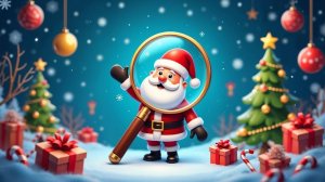 Scroll and Spot: Christmas Puzzle Game
