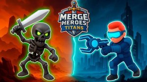Merge Heroes Titans - Strategy Defense Game