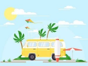 Vacation Time Jigsaw Puzzle Game