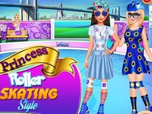 Princess Roller Skating Style Online Game