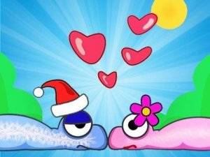 Lover Worm Adventure Game