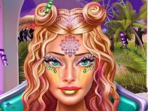 Ellie Coachella Makeup Game