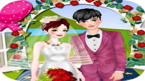 Romantic Spring Wedding Dress Up Game