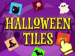 Halloween Tiles Puzzle Game