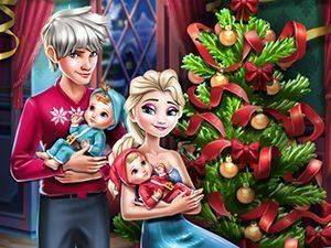 Elsa Family Christmas Online Game
