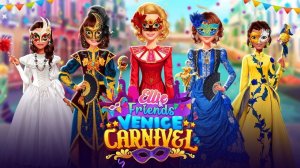 Ellie and Friends Venice Carnival Dress Up Game