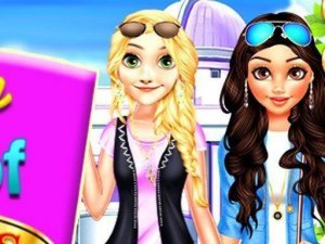A Day In The Life Of Princess College Dress Up Game