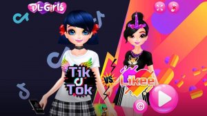 TikTok Girls vs Likee Girls: Fashion Princesses Game