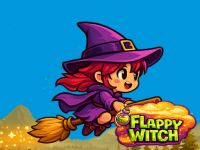 Flappy Witch Fly Arcade Game
