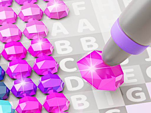 Diamond Colors Art: Number & Color Puzzle Game