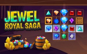Jewel Royal Saga - Match 3 Puzzle Game