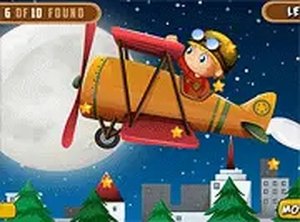 Kids Plane Hidden Stars Online Game