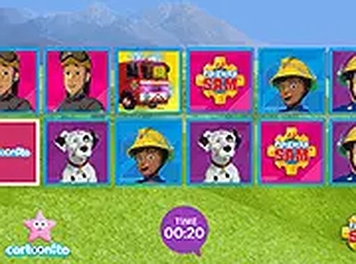 Fireman Sam: Matching Pairs Memory Puzzle Game