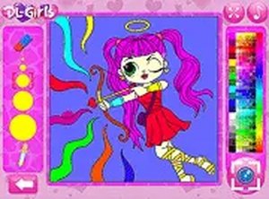 Popsy Surprise Valentine's Day Coloring Online Game
