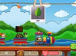 Alphabetic Train Educational Puzzle Game