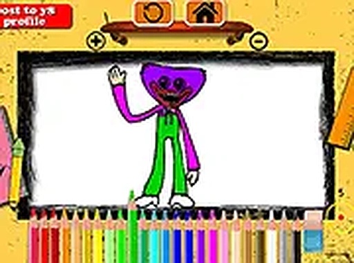 Poppy Playtime Coloring Book Online Game