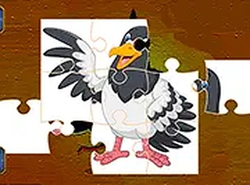 Cartoon Pigeon Jigsaw Puzzle Game Online