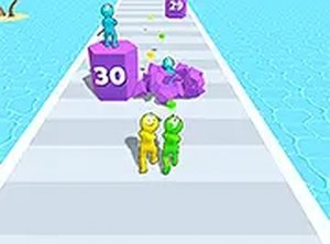 Merge Grabber: Race To 2048 Online Game