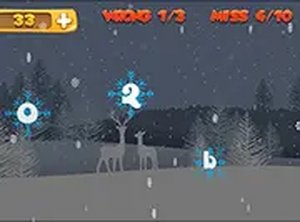 Christmas Capital Letters Puzzle Game