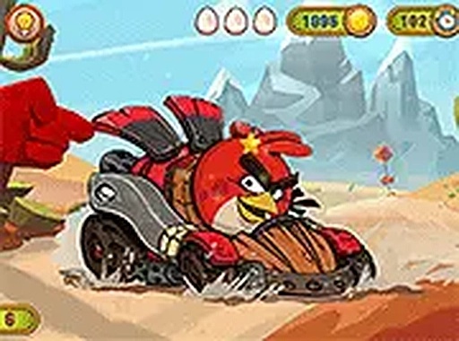 Angry Birds Kart Hidden Stars Puzzle Game