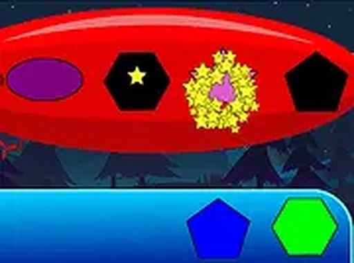 Shapes Airship Sorting Online Game