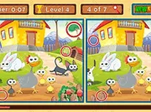 Kids Secrets: Find the Difference Puzzle Game