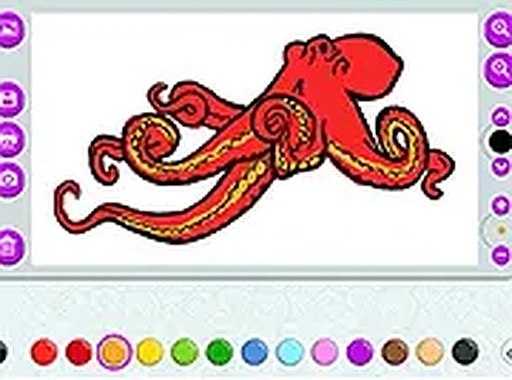 Fun Colors Online Coloring Game
