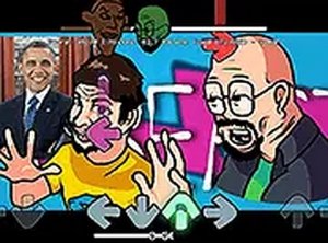 FNF VS Mr. Beast: Attack of the Killer Beast Online Game