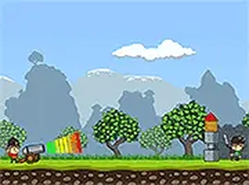 Cannons and Soldiers Puzzle Game Online